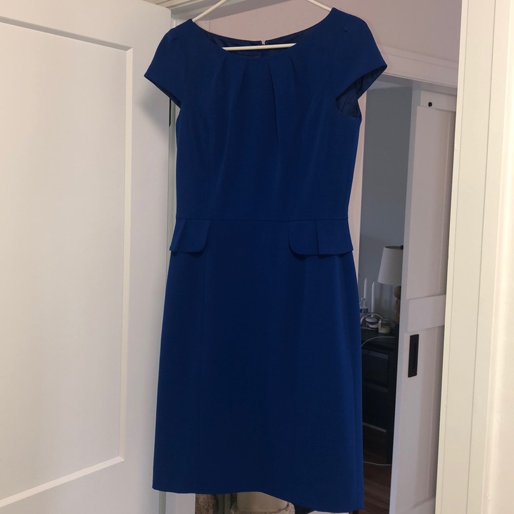 Royal blue dress